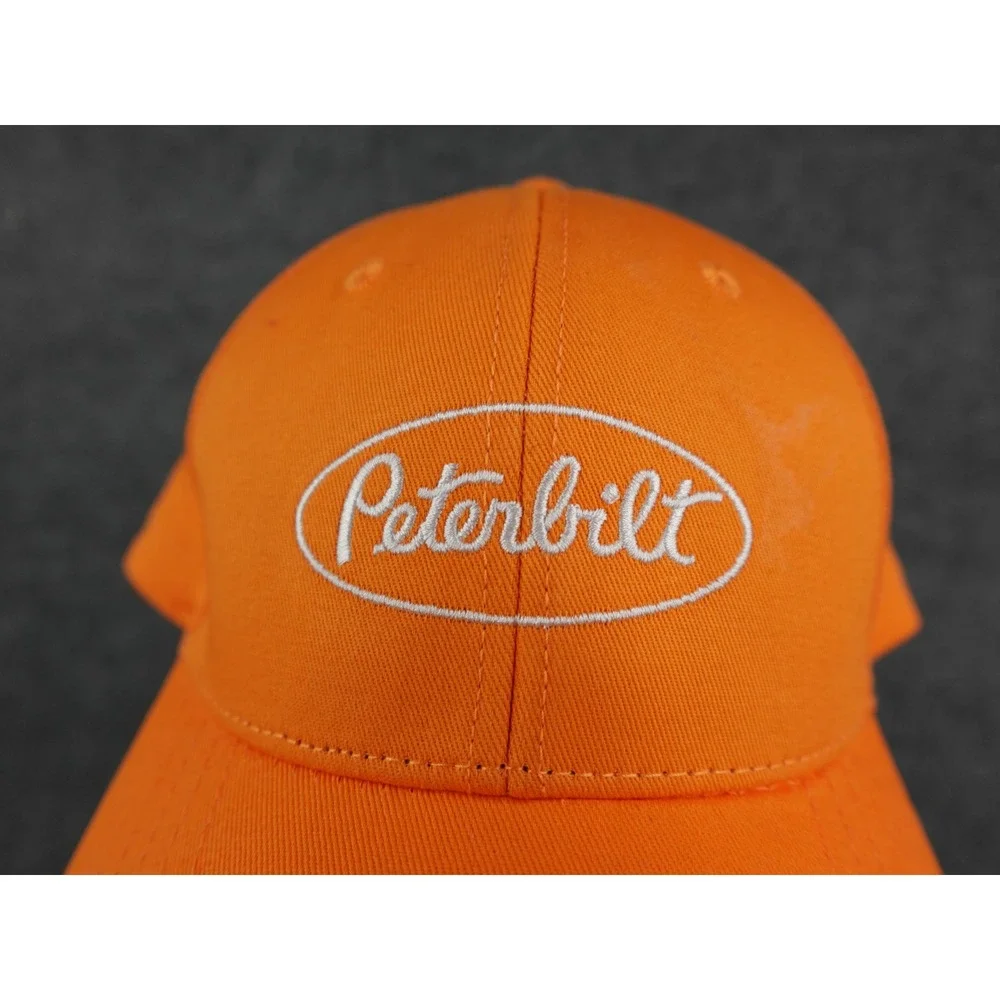 Peterbilt orange baseball